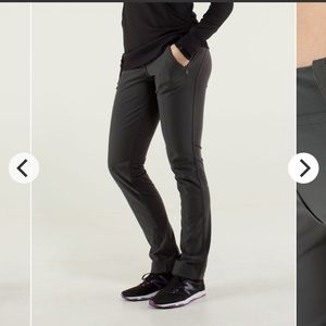 RARE Lululemon Softshell Winter Pant Keep It Up Pant Grey Sz 6